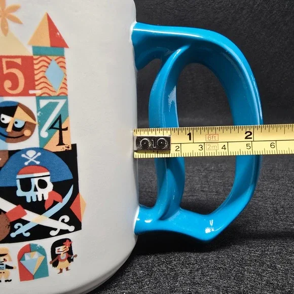 Disneyland Resort Diamond Celebration Mug D Handle Ceramic Coffee Park - Picture 9 of 9